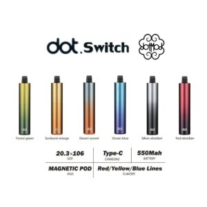 Alternative view of Dotmod Dot Switch 單主機 550mAh